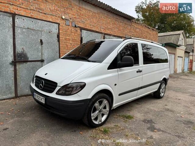 Мерседес Вито 2005 в Виннице на Automoto.ua Белый Мерседес Вито, объемом двигателя 2.15 л и пробегом 450 тыс. км за 8000 $, фото 9 на Automoto.ua