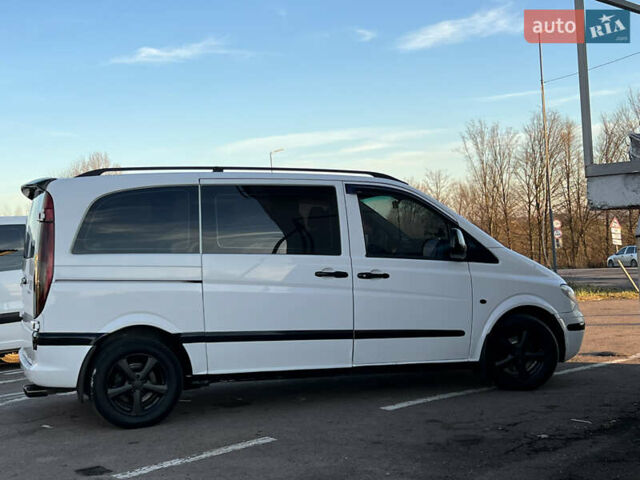 Белый Мерседес Вито, объемом двигателя 2.2 л и пробегом 416 тыс. км за 7450 $, фото 16 на Automoto.ua