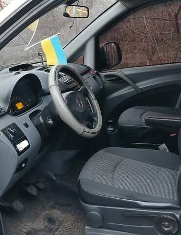 Белый Мерседес Вито, объемом двигателя 2.15 л и пробегом 340 тыс. км за 6500 $, фото 3 на Automoto.ua