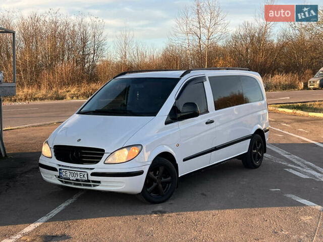 Белый Мерседес Вито, объемом двигателя 2.2 л и пробегом 416 тыс. км за 7450 $, фото 1 на Automoto.ua