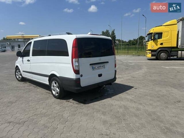 Белый Мерседес Вито, объемом двигателя 2.1 л и пробегом 292 тыс. км за 6700 $, фото 6 на Automoto.ua