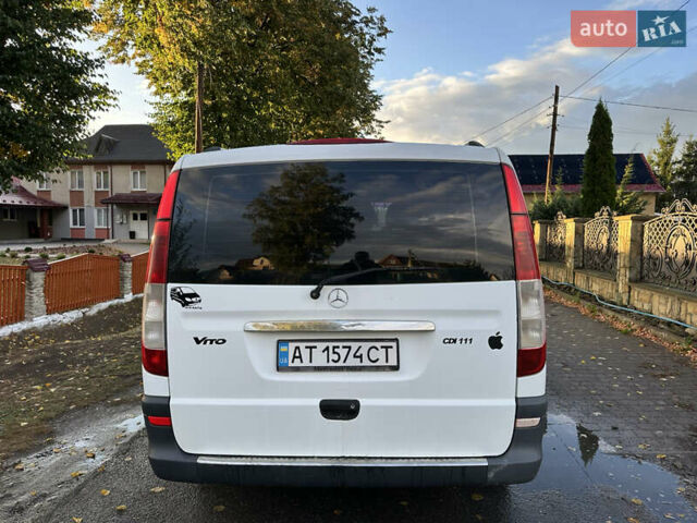 Белый Мерседес Вито, объемом двигателя 2.15 л и пробегом 293 тыс. км за 6700 $, фото 9 на Automoto.ua