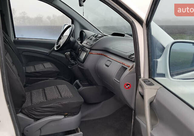 Белый Мерседес Вито, объемом двигателя 2.15 л и пробегом 366 тыс. км за 7500 $, фото 12 на Automoto.ua