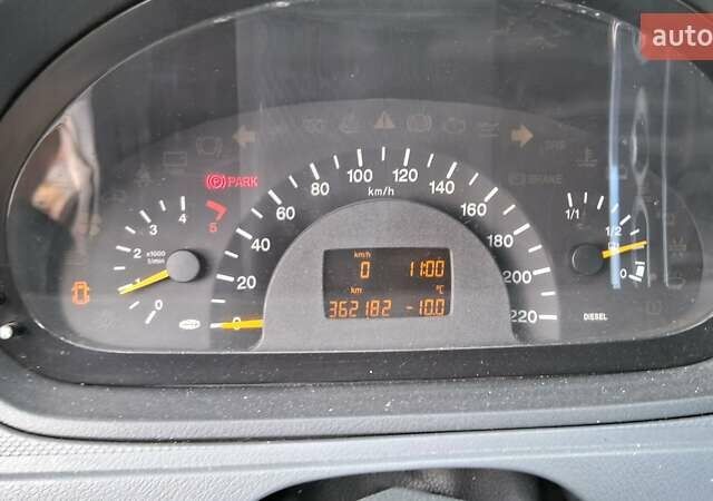 Белый Мерседес Вито, объемом двигателя 2.15 л и пробегом 370 тыс. км за 5200 $, фото 4 на Automoto.ua