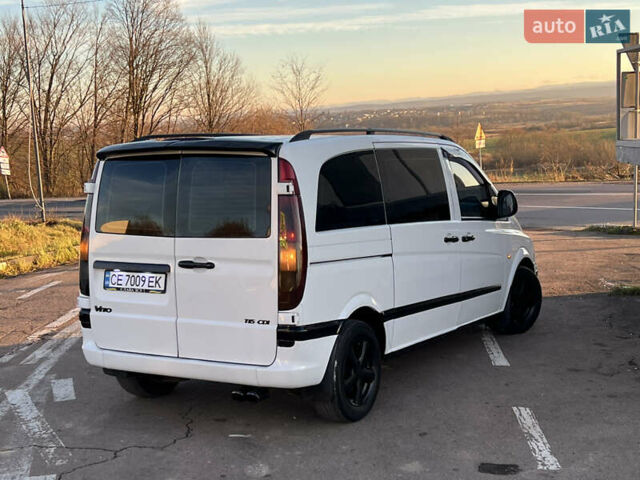 Белый Мерседес Вито, объемом двигателя 2.2 л и пробегом 416 тыс. км за 7450 $, фото 13 на Automoto.ua