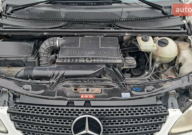 Белый Мерседес Вито, объемом двигателя 2.15 л и пробегом 366 тыс. км за 7500 $, фото 18 на Automoto.ua