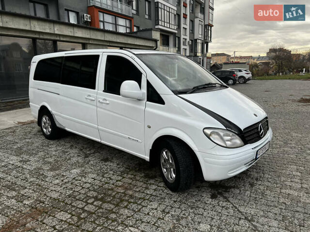 Белый Мерседес Вито, объемом двигателя 2.15 л и пробегом 485 тыс. км за 6700 $, фото 1 на Automoto.ua
