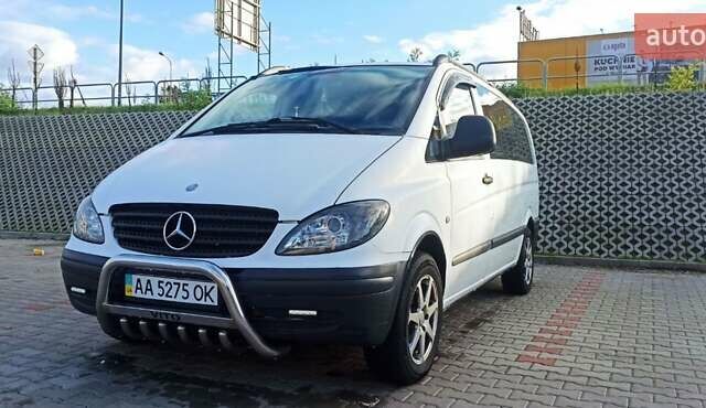 Белый Мерседес Вито, объемом двигателя 2.15 л и пробегом 362 тыс. км за 6250 $, фото 9 на Automoto.ua