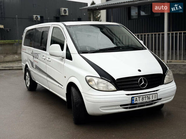 Белый Мерседес Вито, объемом двигателя 2.15 л и пробегом 785 тыс. км за 6600 $, фото 3 на Automoto.ua