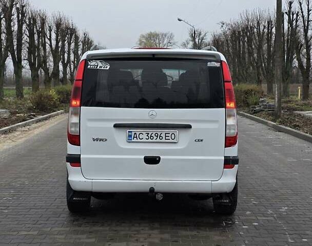 Білий Мерседес Віто, об'ємом двигуна 2.2 л та пробігом 585 тис. км за 6999 $, фото 5 на Automoto.ua