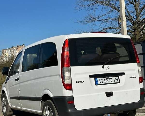 Белый Мерседес Вито, объемом двигателя 2.15 л и пробегом 421 тыс. км за 7200 $, фото 21 на Automoto.ua