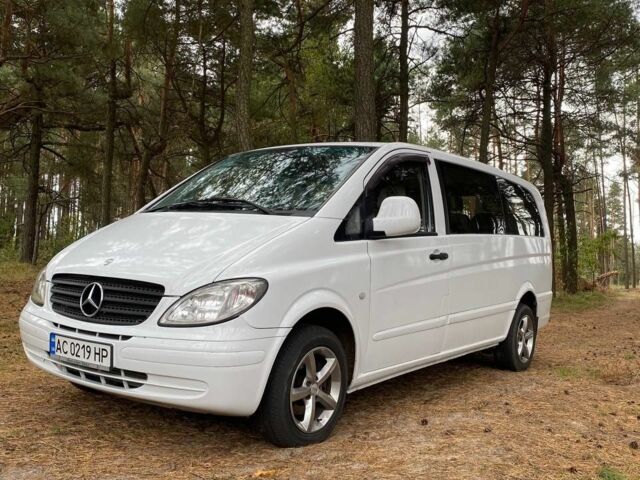 Білий Мерседес Віто, об'ємом двигуна 2.1 л та пробігом 370 тис. км за 7200 $, фото 1 на Automoto.ua