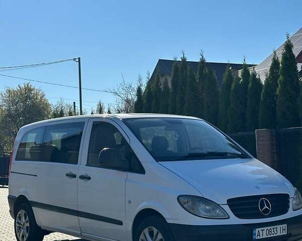 Белый Мерседес Вито, объемом двигателя 2.15 л и пробегом 421 тыс. км за 7200 $, фото 9 на Automoto.ua