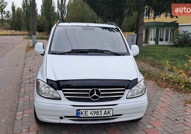 Белый Мерседес Вито, объемом двигателя 2.15 л и пробегом 272 тыс. км за 7600 $, фото 8 на Automoto.ua