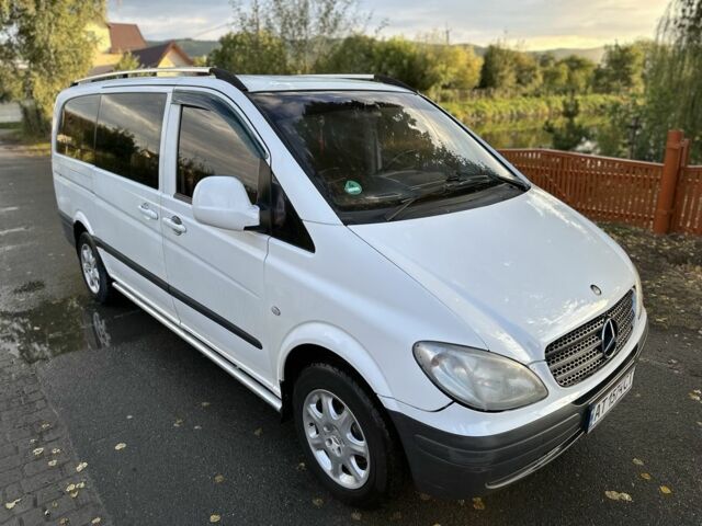 Белый Мерседес Вито, объемом двигателя 2.2 л и пробегом 293 тыс. км за 6700 $, фото 1 на Automoto.ua