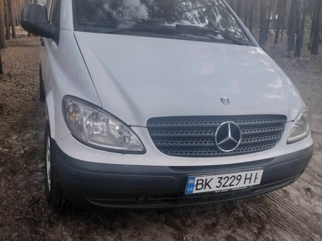Белый Мерседес Вито, объемом двигателя 2.1 л и пробегом 340 тыс. км за 5800 $, фото 14 на Automoto.ua