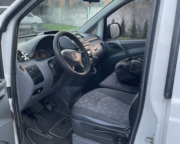 Белый Мерседес Вито, объемом двигателя 2.2 л и пробегом 365 тыс. км за 6350 $, фото 8 на Automoto.ua