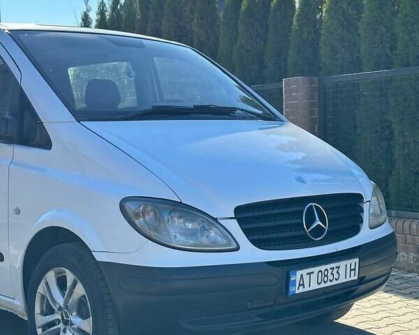 Белый Мерседес Вито, объемом двигателя 2.15 л и пробегом 421 тыс. км за 7200 $, фото 11 на Automoto.ua