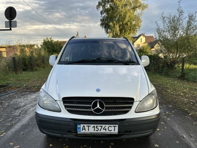 Белый Мерседес Вито, объемом двигателя 2.2 л и пробегом 293 тыс. км за 6700 $, фото 12 на Automoto.ua