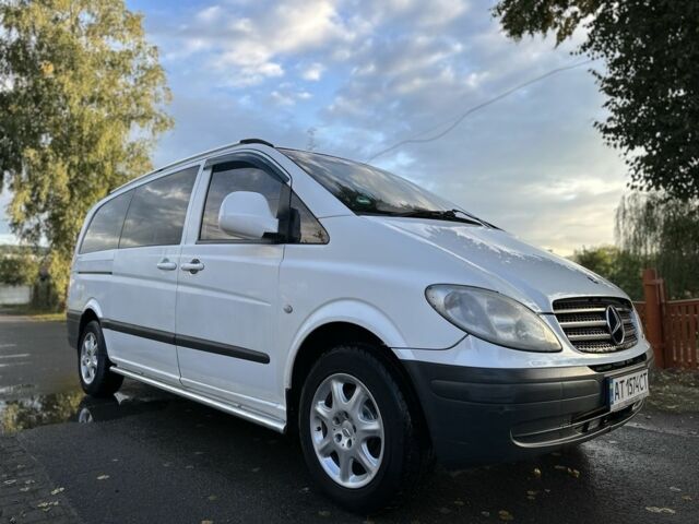 Белый Мерседес Вито, объемом двигателя 2.2 л и пробегом 293 тыс. км за 6700 $, фото 4 на Automoto.ua