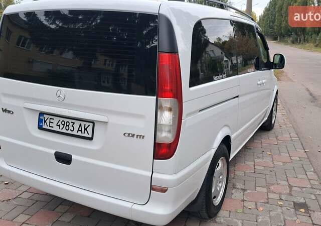 Белый Мерседес Вито, объемом двигателя 2.15 л и пробегом 272 тыс. км за 7600 $, фото 11 на Automoto.ua