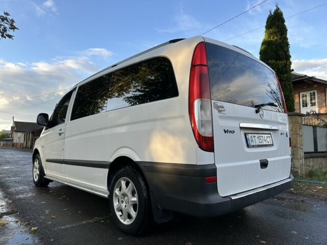 Белый Мерседес Вито, объемом двигателя 2.2 л и пробегом 293 тыс. км за 6700 $, фото 7 на Automoto.ua