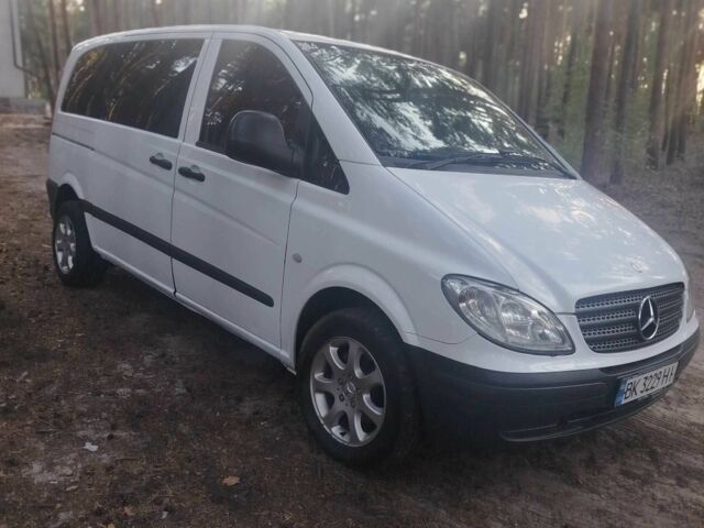 Белый Мерседес Вито, объемом двигателя 2.1 л и пробегом 340 тыс. км за 5800 $, фото 6 на Automoto.ua