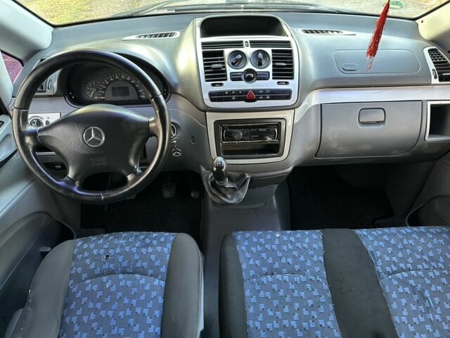 Белый Мерседес Вито, объемом двигателя 2.2 л и пробегом 293 тыс. км за 6700 $, фото 15 на Automoto.ua