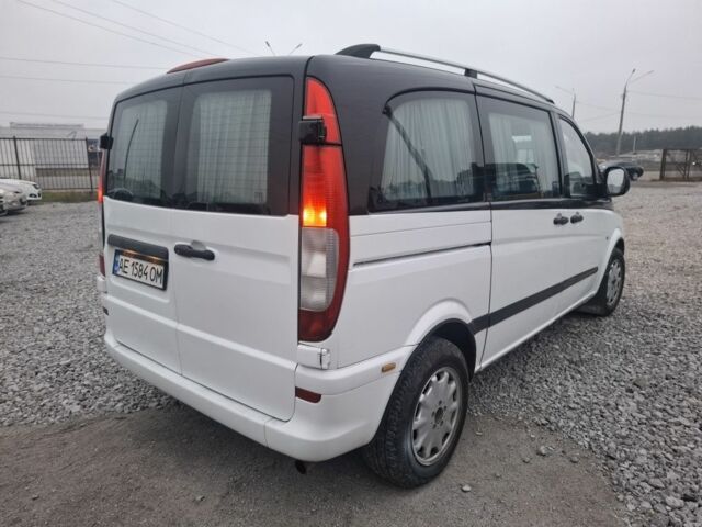 Белый Мерседес Вито, объемом двигателя 2.1 л и пробегом 300 тыс. км за 6600 $, фото 2 на Automoto.ua