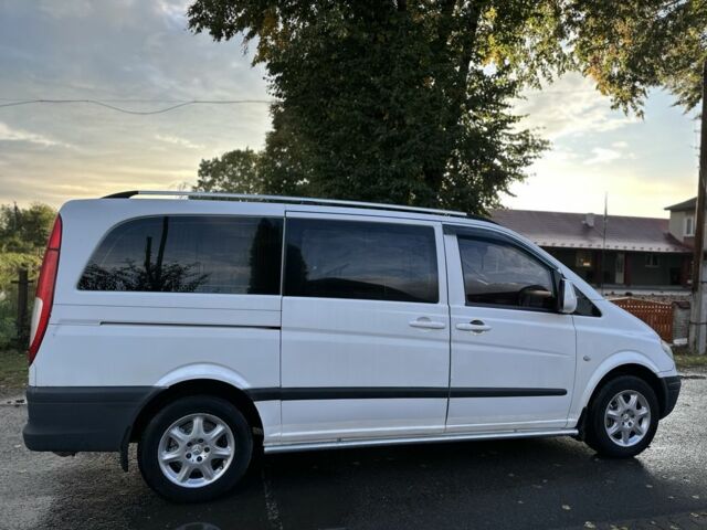 Белый Мерседес Вито, объемом двигателя 2.2 л и пробегом 293 тыс. км за 6700 $, фото 10 на Automoto.ua