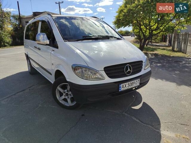 Белый Мерседес Вито, объемом двигателя 2.15 л и пробегом 302 тыс. км за 7200 $, фото 9 на Automoto.ua