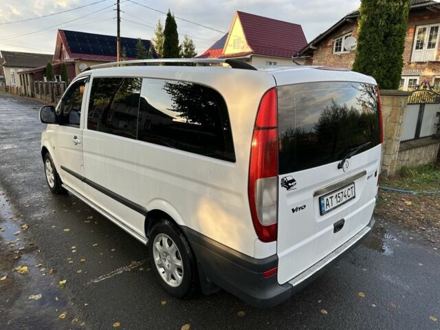 Белый Мерседес Вито, объемом двигателя 2.2 л и пробегом 293 тыс. км за 6700 $, фото 8 на Automoto.ua