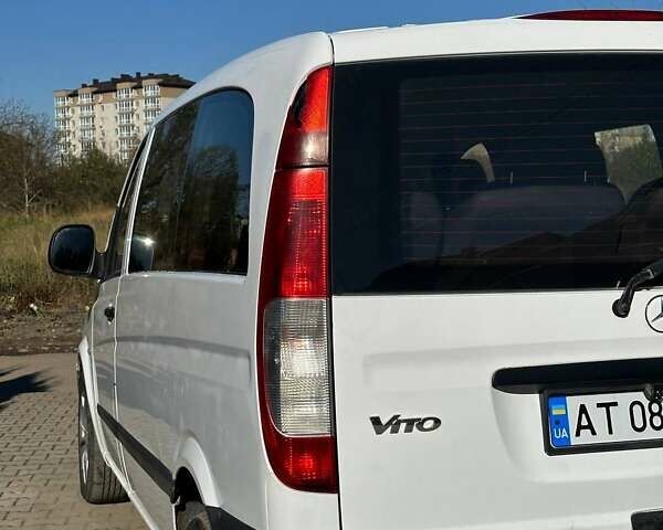 Белый Мерседес Вито, объемом двигателя 2.15 л и пробегом 421 тыс. км за 7200 $, фото 12 на Automoto.ua