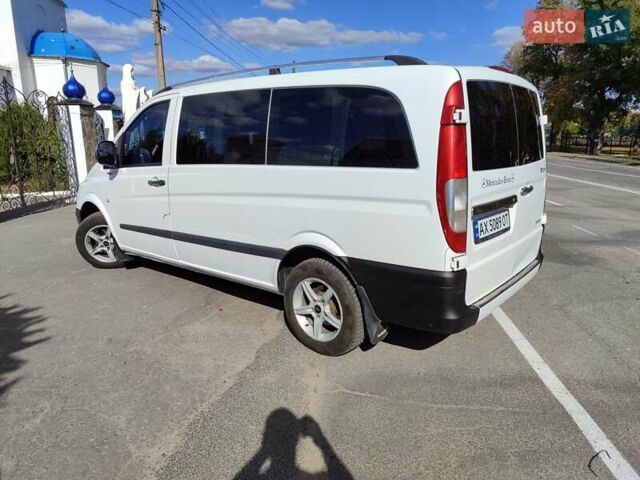 Белый Мерседес Вито, объемом двигателя 2.15 л и пробегом 302 тыс. км за 7200 $, фото 10 на Automoto.ua