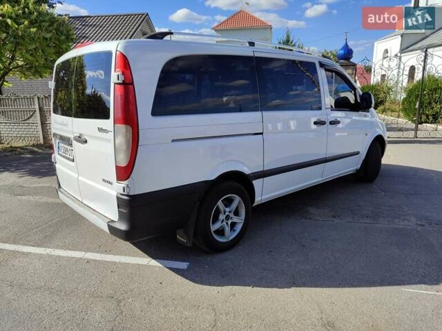 Белый Мерседес Вито, объемом двигателя 2.15 л и пробегом 302 тыс. км за 7200 $, фото 5 на Automoto.ua