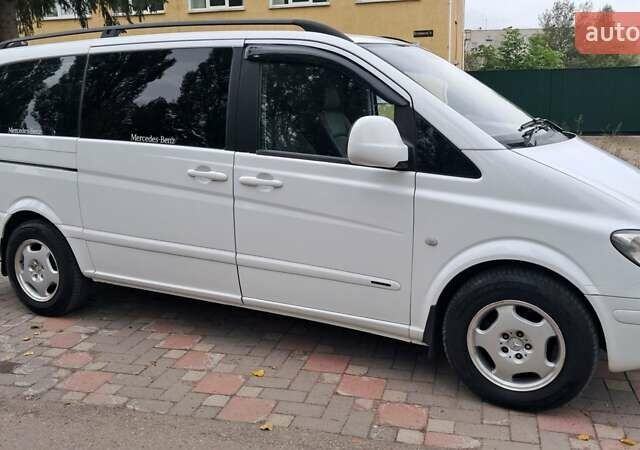 Белый Мерседес Вито, объемом двигателя 2.15 л и пробегом 272 тыс. км за 7600 $, фото 4 на Automoto.ua