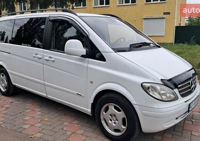 Белый Мерседес Вито, объемом двигателя 2.15 л и пробегом 272 тыс. км за 7600 $, фото 1 на Automoto.ua