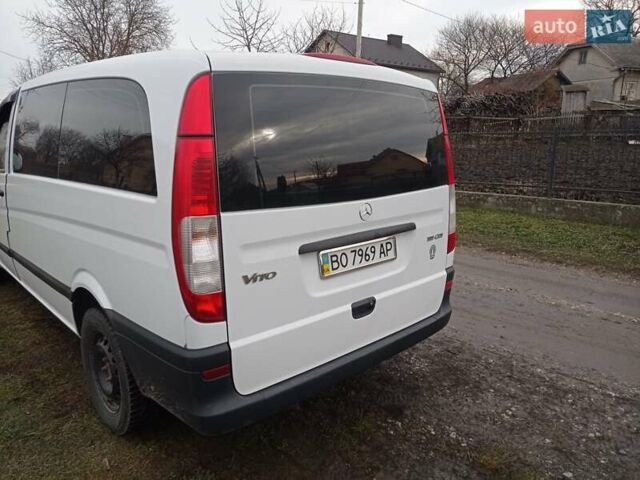 Белый Мерседес Вито, объемом двигателя 2.15 л и пробегом 180 тыс. км за 8000 $, фото 4 на Automoto.ua