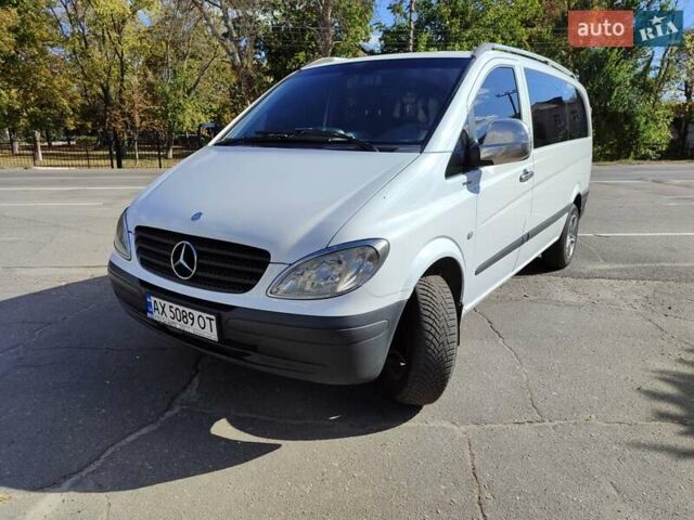 Белый Мерседес Вито, объемом двигателя 2.15 л и пробегом 302 тыс. км за 7200 $, фото 7 на Automoto.ua