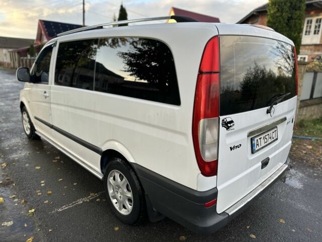 Белый Мерседес Вито, объемом двигателя 2.2 л и пробегом 293 тыс. км за 6700 $, фото 13 на Automoto.ua