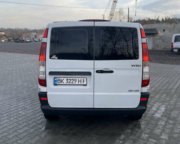 Белый Мерседес Вито, объемом двигателя 2.2 л и пробегом 365 тыс. км за 6350 $, фото 5 на Automoto.ua