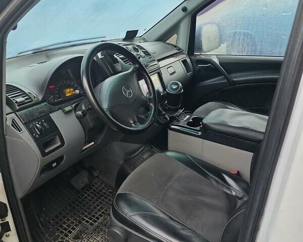 Белый Мерседес Вито, объемом двигателя 2.15 л и пробегом 468 тыс. км за 12167 $, фото 8 на Automoto.ua