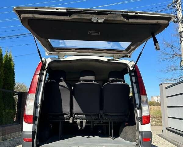 Белый Мерседес Вито, объемом двигателя 2.15 л и пробегом 421 тыс. км за 7200 $, фото 53 на Automoto.ua