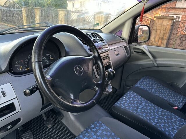 Белый Мерседес Вито, объемом двигателя 2.2 л и пробегом 293 тыс. км за 6700 $, фото 20 на Automoto.ua