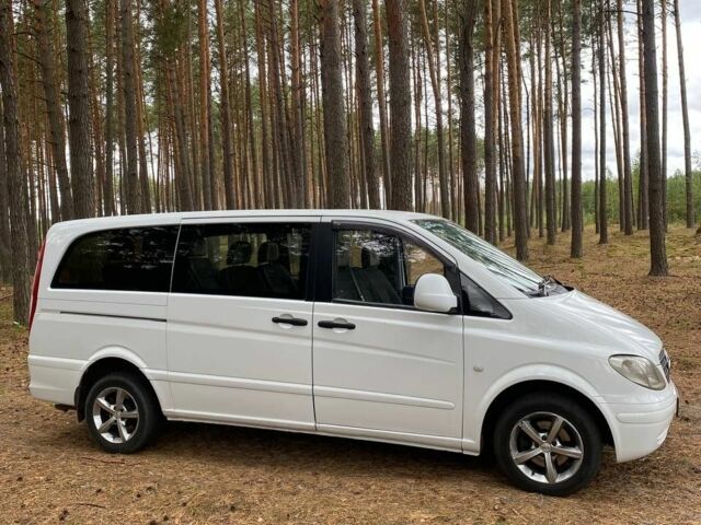 Білий Мерседес Віто, об'ємом двигуна 2.1 л та пробігом 370 тис. км за 7200 $, фото 4 на Automoto.ua
