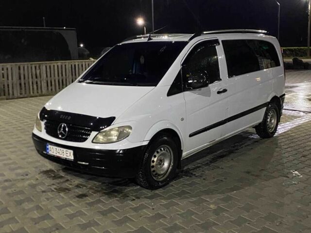 Белый Мерседес Вито, объемом двигателя 2.2 л и пробегом 400 тыс. км за 3999 $, фото 5 на Automoto.ua