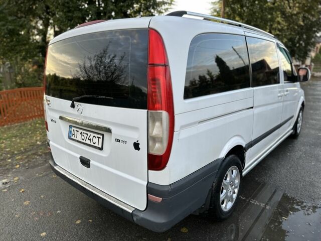 Белый Мерседес Вито, объемом двигателя 2.2 л и пробегом 293 тыс. км за 6700 $, фото 14 на Automoto.ua