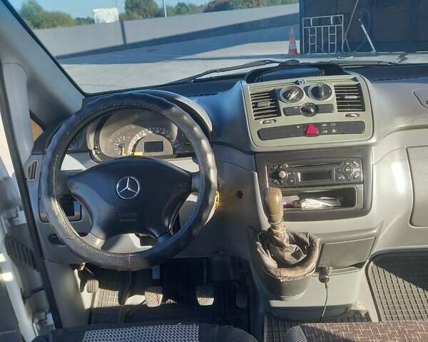 Белый Мерседес Вито, объемом двигателя 2.15 л и пробегом 478 тыс. км за 6600 $, фото 13 на Automoto.ua