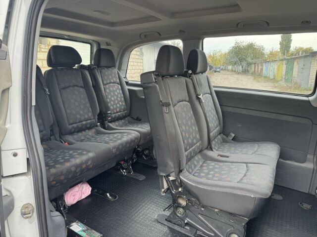 Белый Мерседес Вито, объемом двигателя 2.2 л и пробегом 237 тыс. км за 6800 $, фото 5 на Automoto.ua