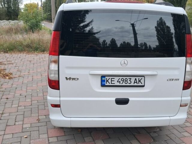Белый Мерседес Вито, объемом двигателя 2.1 л и пробегом 272 тыс. км за 8200 $, фото 9 на Automoto.ua